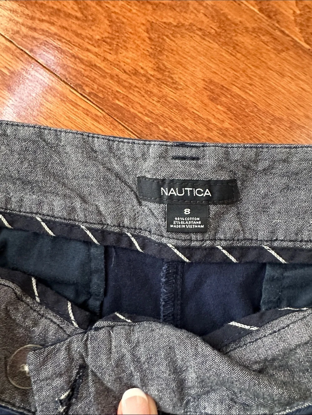 Nautica Women's Dark Navy Casual Shorts